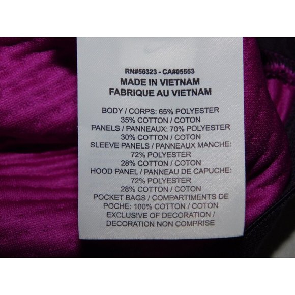 Nike Purple City Ready Tech Pack Fleece Full-Zip hooded Jacket XXL New w Tag - Picture 8 of 16